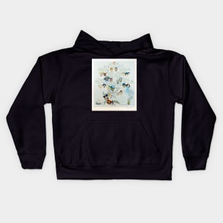 A Family Tree 1959 - Norman Rockwell Kids Hoodie